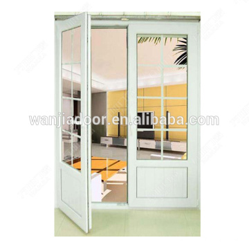 Ventana abatible de 3 paneles triple pvc